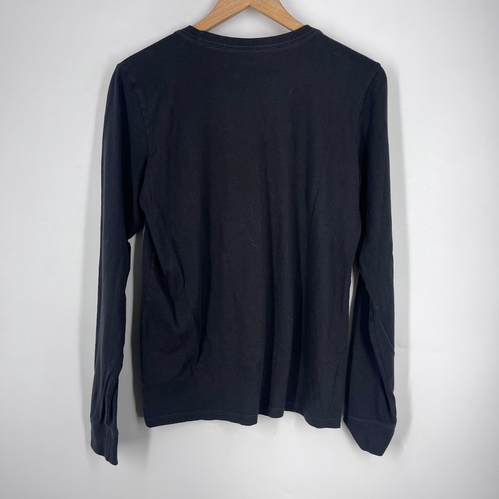 Life is Good Womens Black Gnome for the Holidays Crusher Long Sleeve Tee Small - Picture 2 of 13